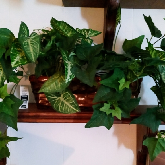 NWT Artificial Plant Basket - Picture 9 of 9